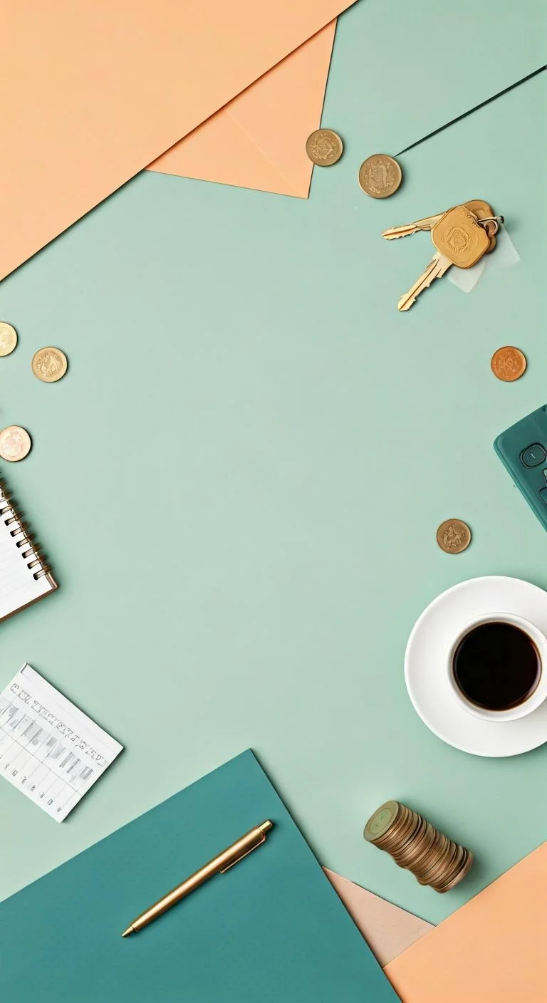 Budget planner with sections dedicated to cryptocurrency investments