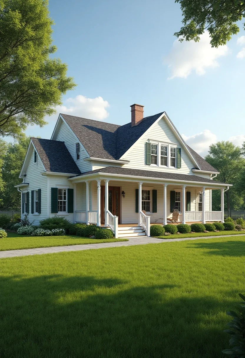 1. Single-Story Ranch Style