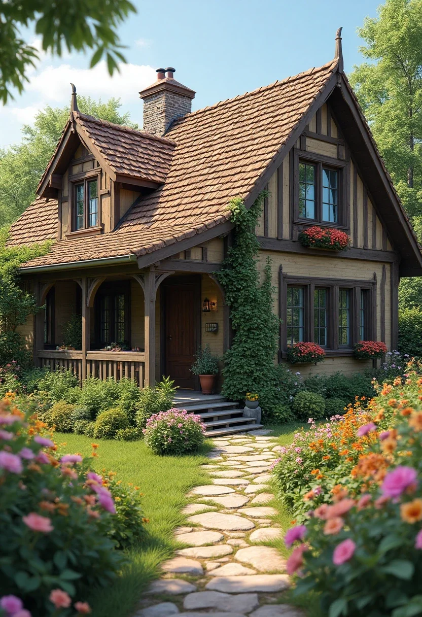 2. Cottage-Style Bungalow