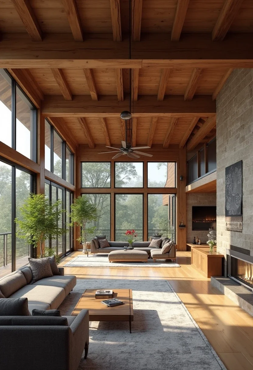 5. Craftsman Style with Open Floor Plan