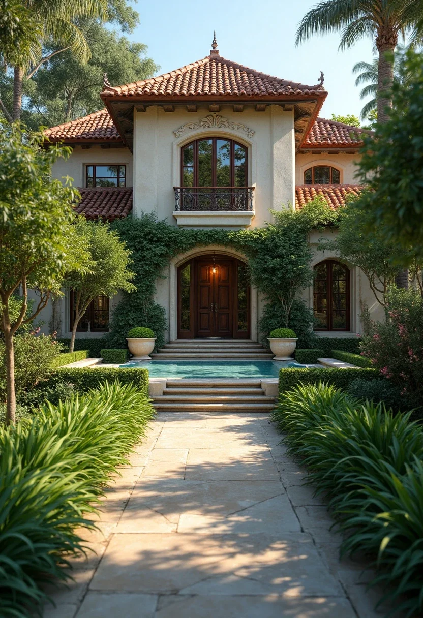7. Luxury Villa with Garden