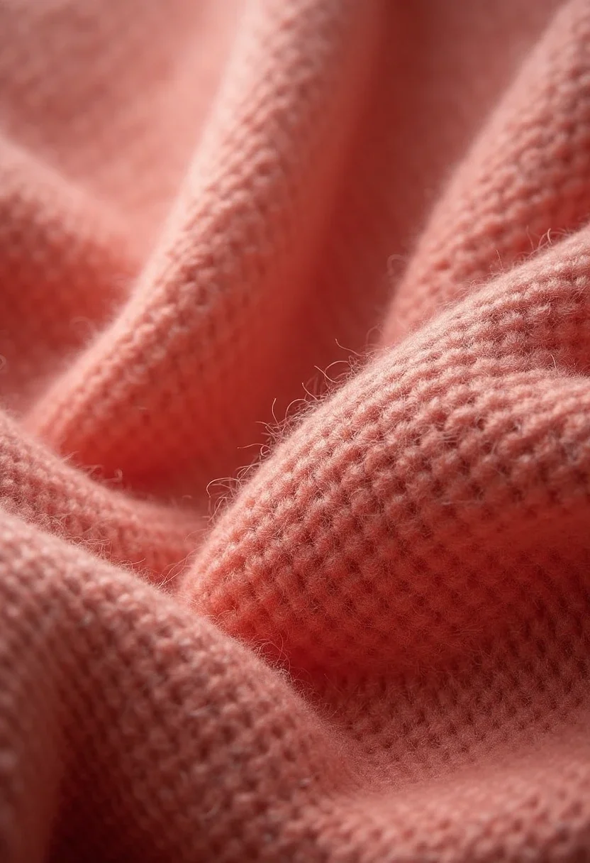Soft cashmere sweater texture.